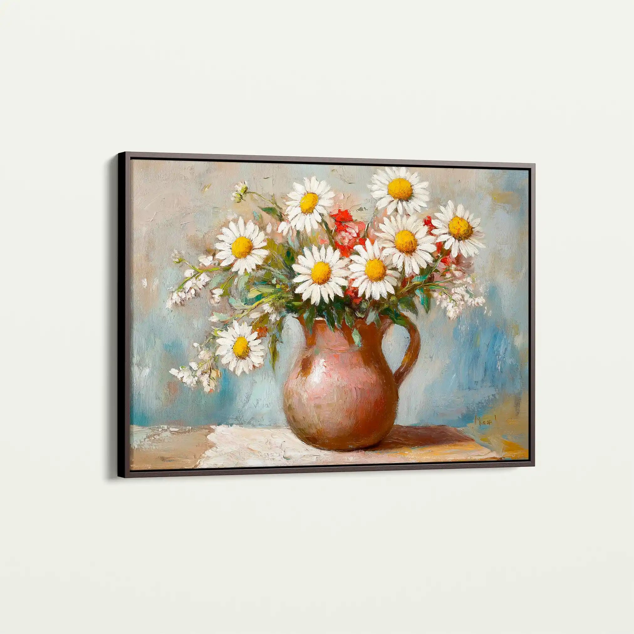 Floral Canvas Wall Art WAD966-F 90 x 60 cm / Stretched on hidden frame