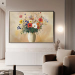 Floral Canvas Wall Art WAD967-F 90 x 60 cm / Stretched on hidden frame