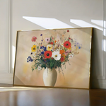 Floral Canvas Wall Art WAD967-F 90 x 60 cm / Stretched on hidden frame