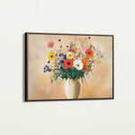 Floral Canvas Wall Art WAD967-F 90 x 60 cm / Stretched on hidden frame