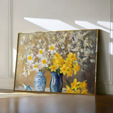 Floral Canvas Wall Art WAD968-F 90 x 60 cm / Stretched on hidden frame