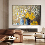 Floral Canvas Wall Art WAD968-F 90 x 60 cm / Stretched on hidden frame