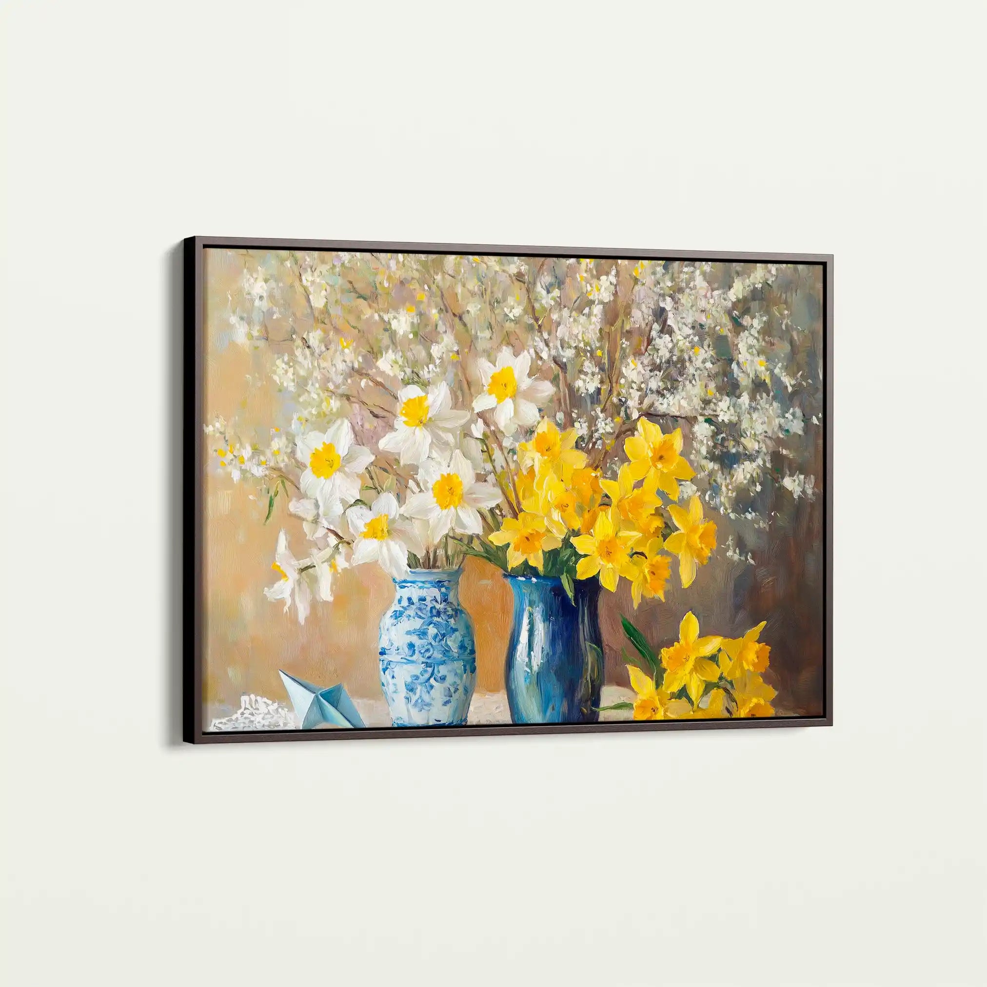 Floral Canvas Wall Art WAD968-F 90 x 60 cm / Stretched on hidden frame