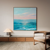 Abstract 973 Canvas Art 60 x 60 cm / Stretched on hidden frame