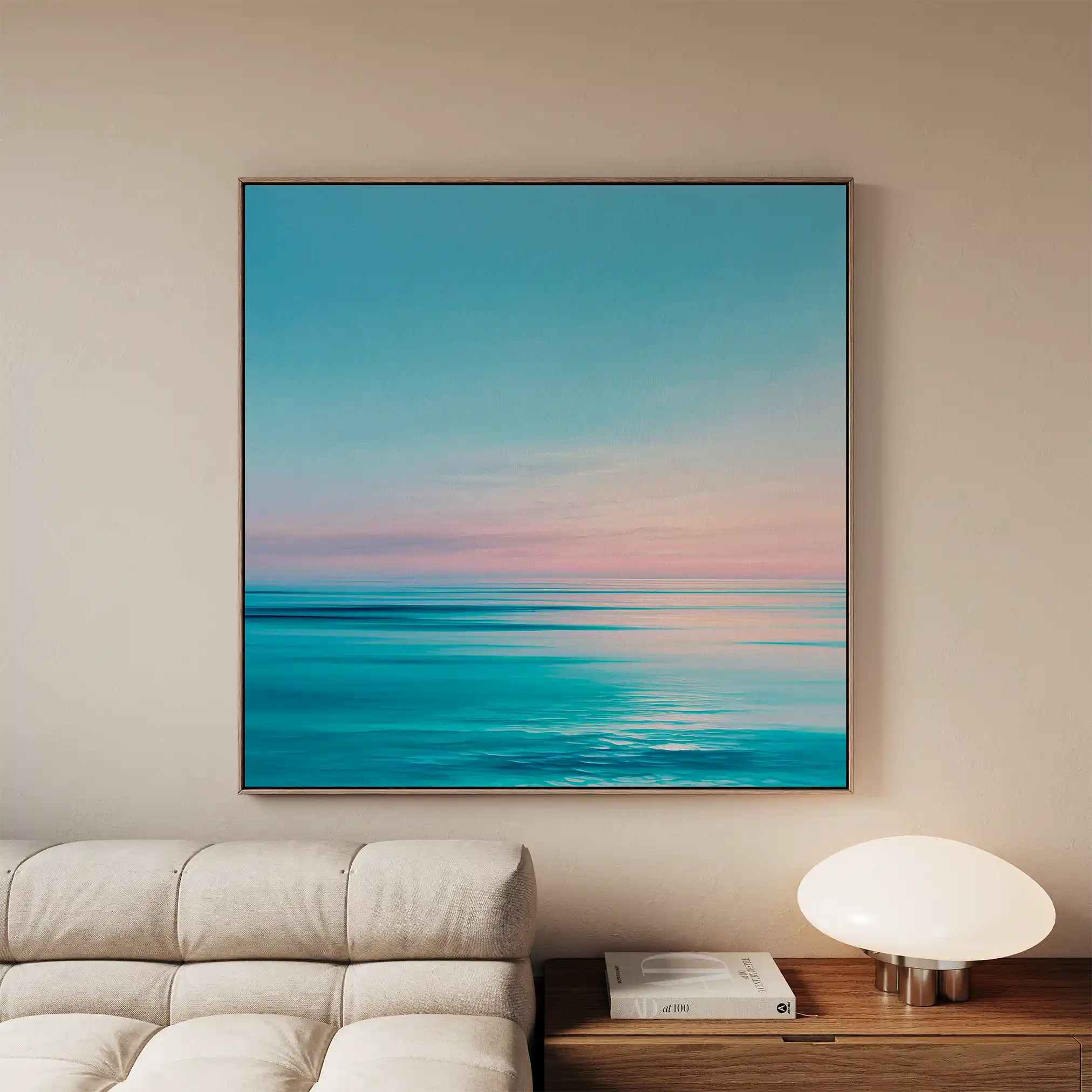 Abstract 974 Canvas Art 60 x 60 cm / Stretched on hidden frame