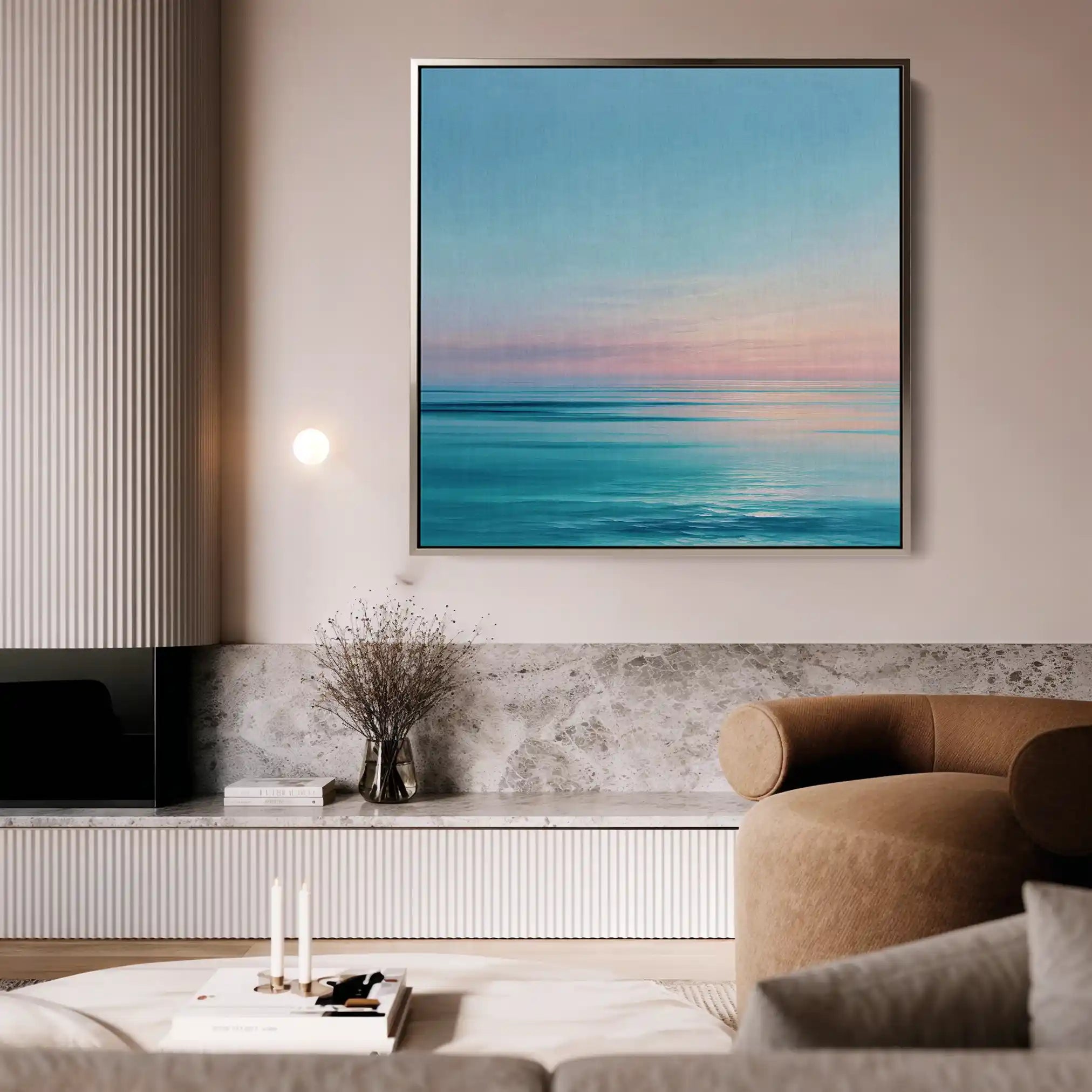 Abstract 974 Canvas Art 60 x 60 cm / Stretched on hidden frame