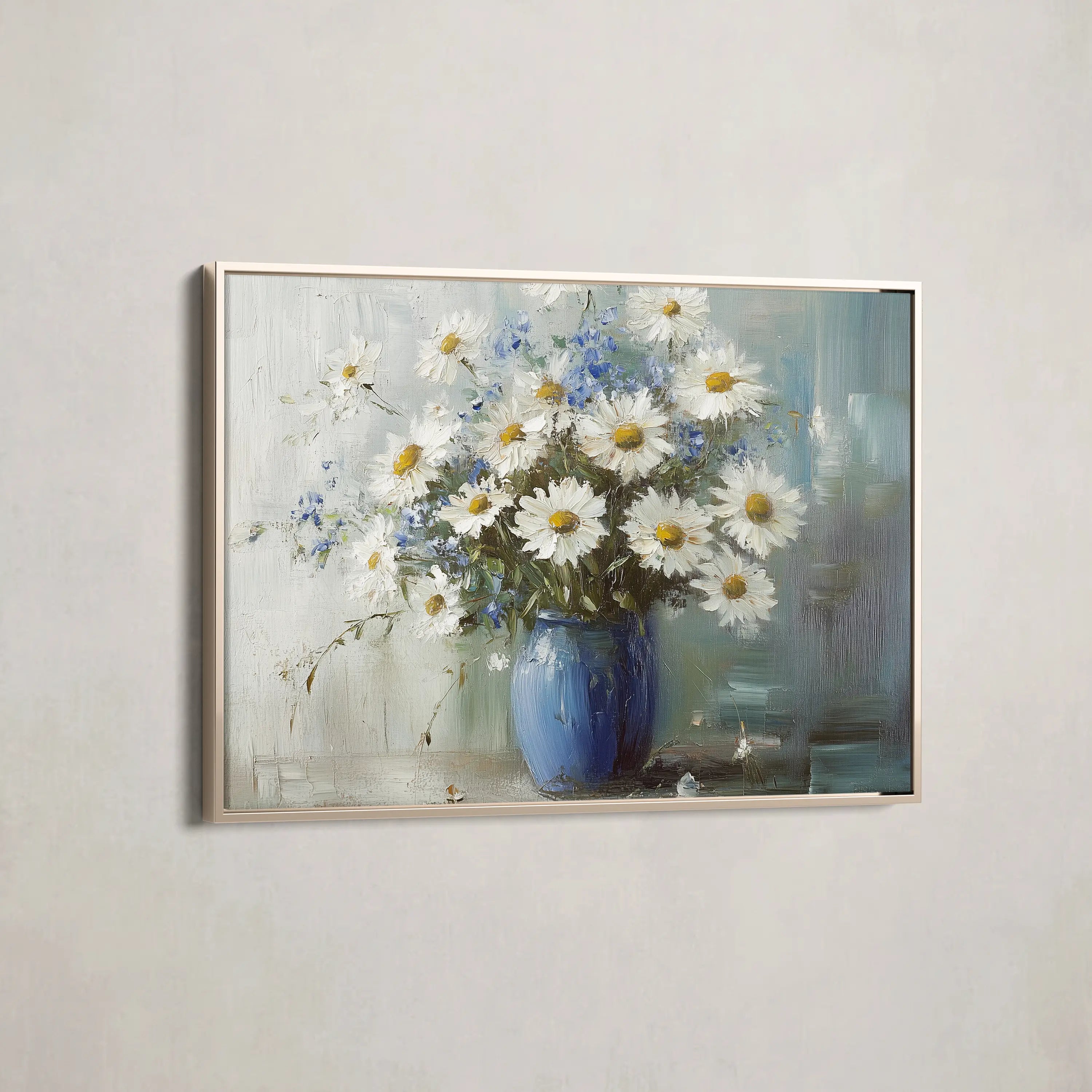 Floral Canvas Wall Art WAD974-F 90 x 60 cm / Stretched on hidden frame