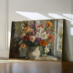 Floral Canvas Wall Art WAD976-F 90 x 60 cm / Stretched on hidden frame