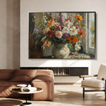 Floral Canvas Wall Art WAD976-F 90 x 60 cm / Stretched on hidden frame