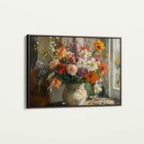 Floral Canvas Wall Art WAD976-F 90 x 60 cm / Stretched on hidden frame