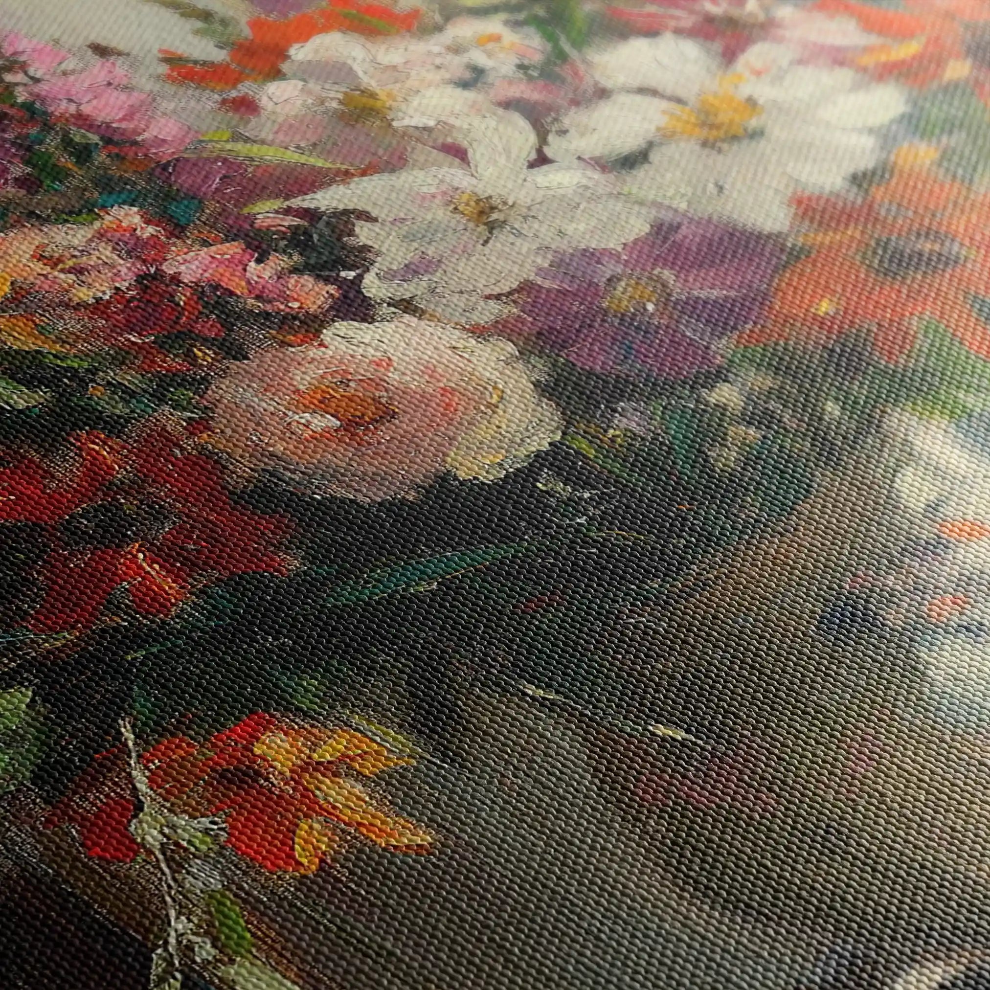 Floral Canvas Wall Art WAD976-F 90 x 60 cm / Stretched on hidden frame