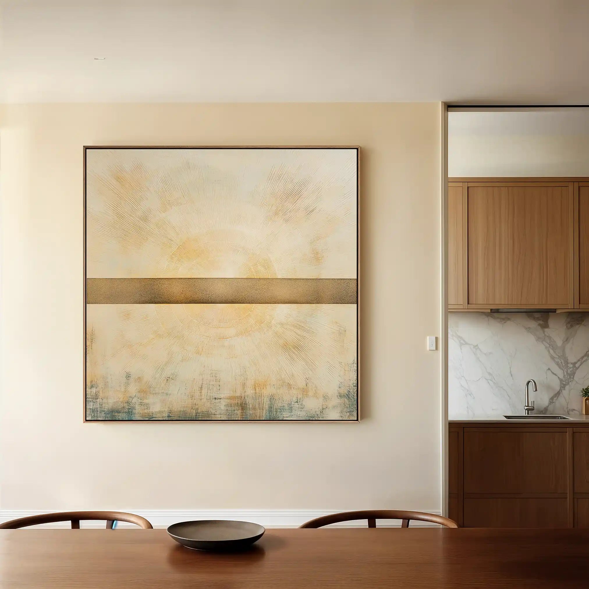 Abstract 978 Canvas Art 60 x 60 cm / Stretched on hidden frame