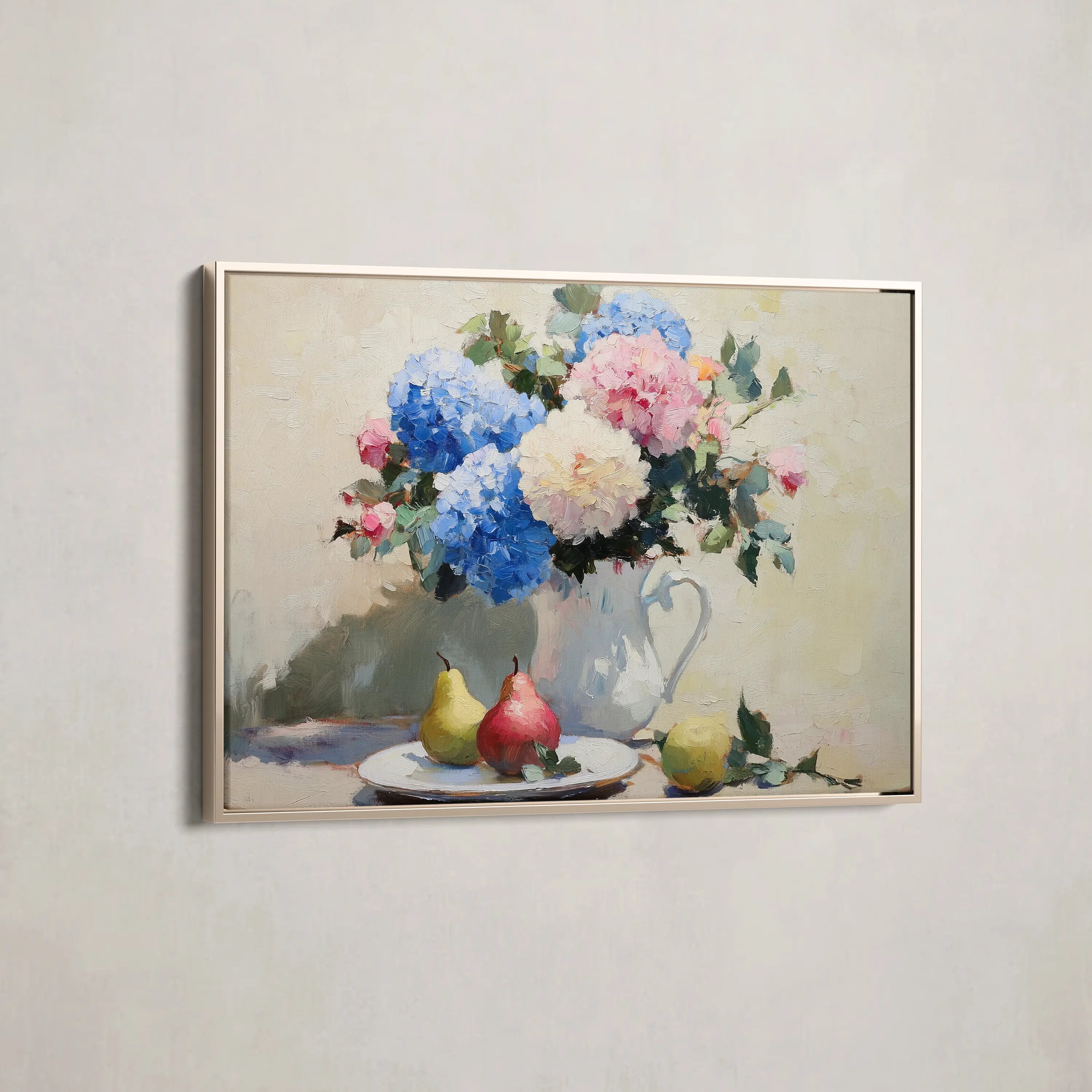 Floral Canvas Wall Art WAD979-F 90 x 60 cm / Stretched on hidden frame