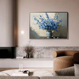 Floral Canvas Wall Art WAD982-F 90 x 60 cm / Stretched on hidden frame