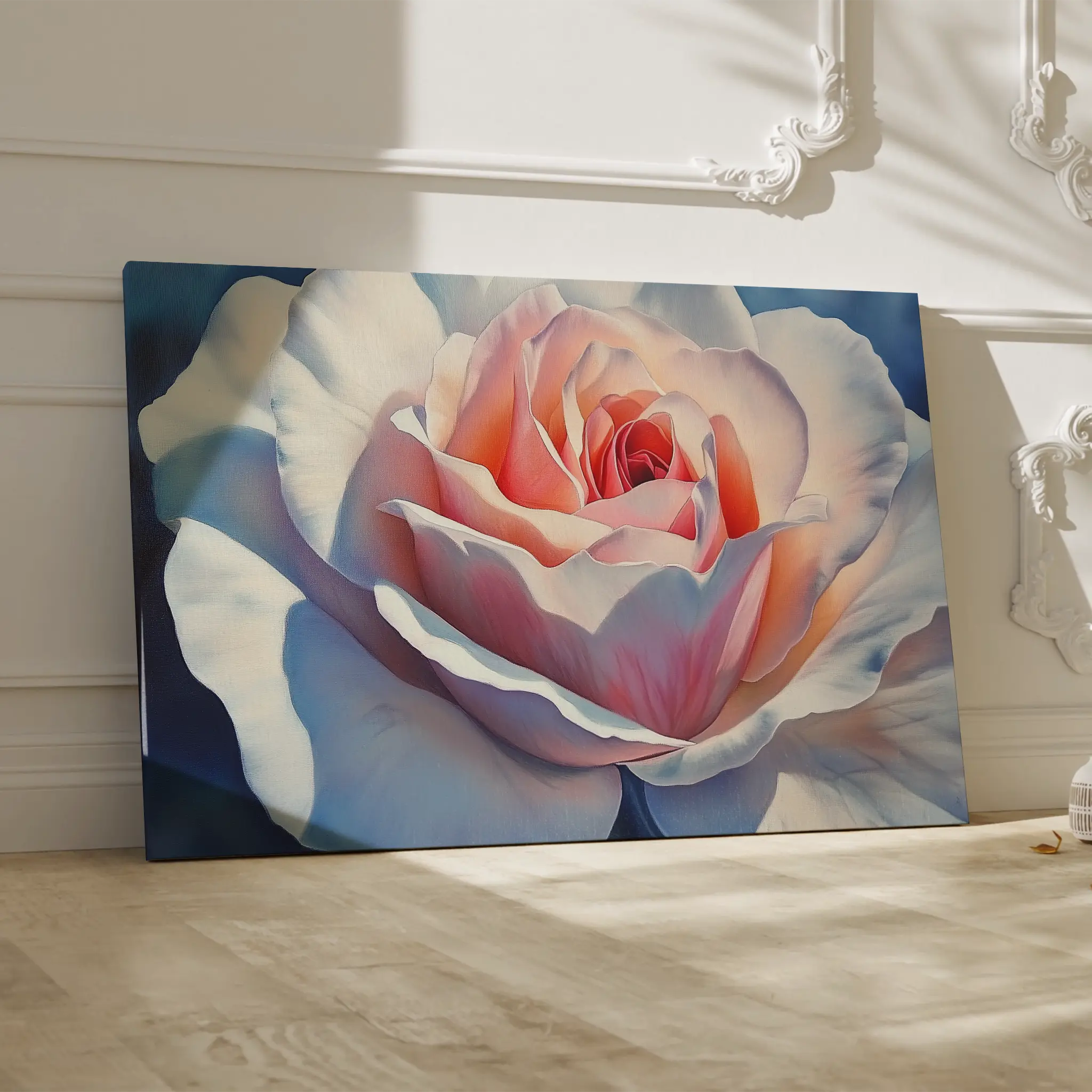 Floral Canvas Wall Art WAD984-F 90 x 60 cm / Stretched on hidden frame