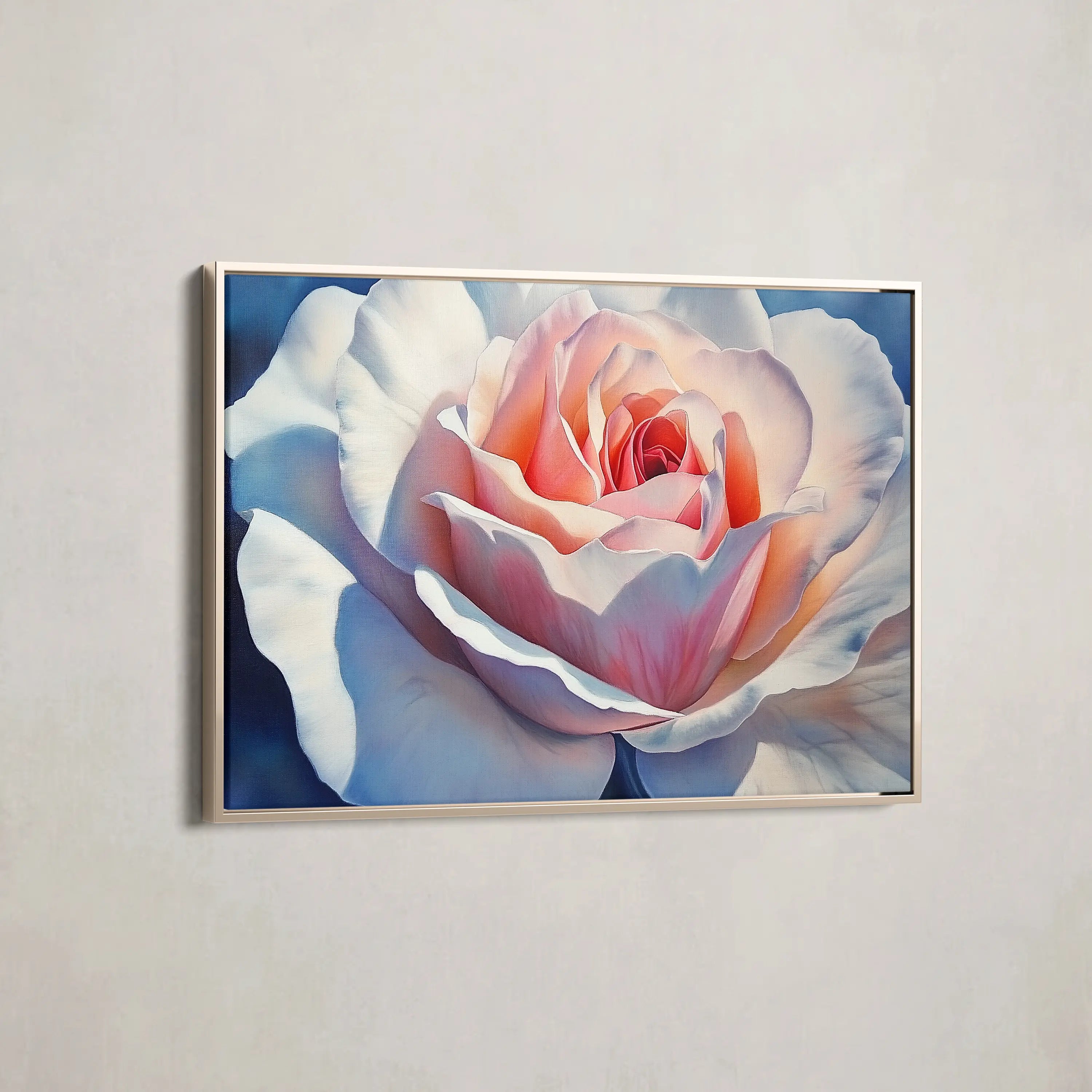 Floral Canvas Wall Art WAD984-F 90 x 60 cm / Stretched on hidden frame