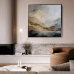 Abstract 986 Canvas Art 60 x 60 cm / Stretched on hidden frame