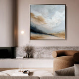 Abstract 988 Canvas Art 60 x 60 cm / Stretched on hidden frame