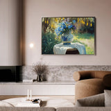 Floral Canvas Wall Art WAD989-F 90 x 60 cm / Stretched on hidden frame