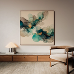 Abstract 990 Canvas Art 60 x 60 cm / Stretched on hidden frame