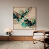 Abstract 990 Canvas Art 60 x 60 cm / Stretched on hidden frame