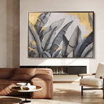 Floral Canvas Wall Art WAD990-F 90 x 60 cm / Stretched on hidden frame