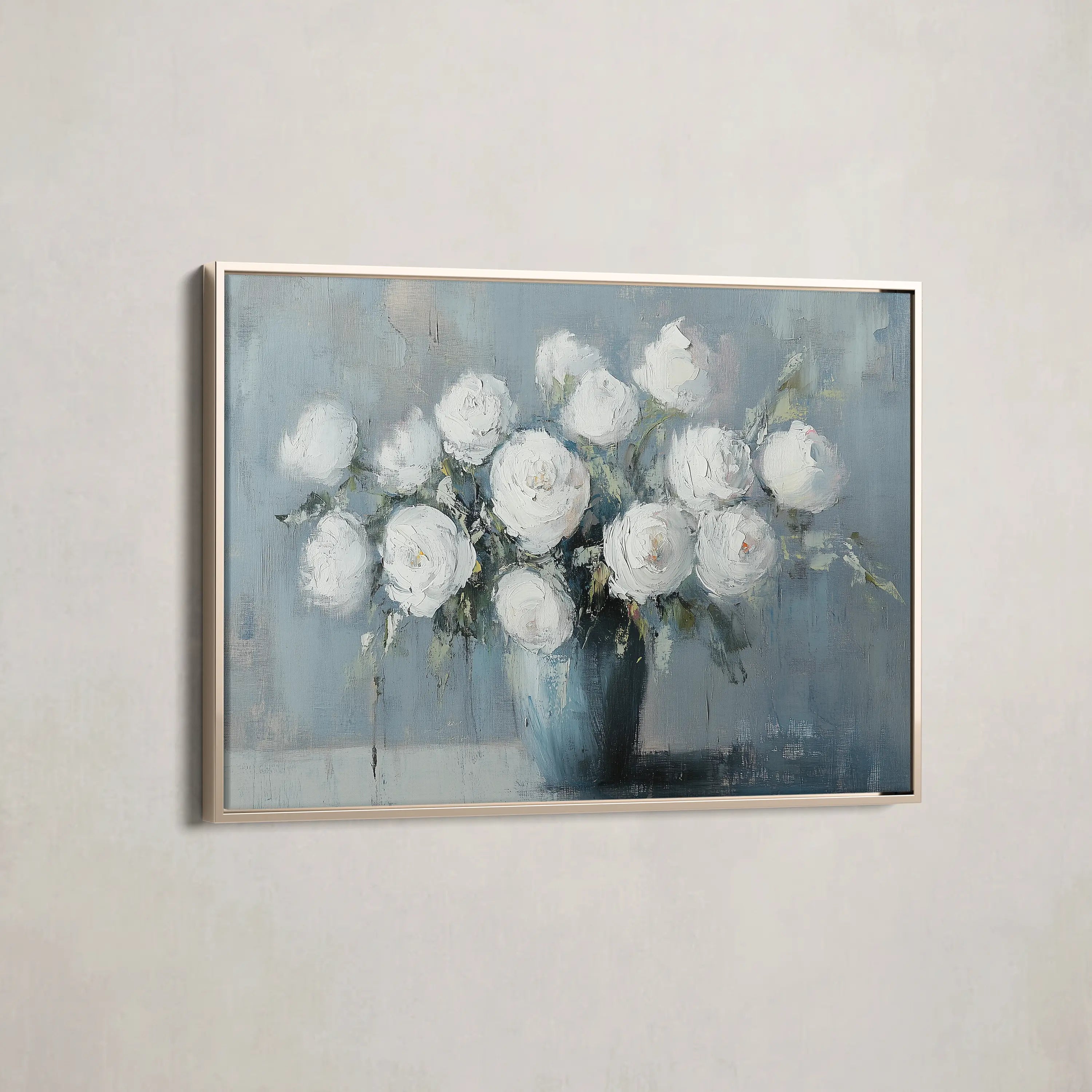 Floral Canvas Wall Art WAD992-F 90 x 60 cm / Stretched on hidden frame