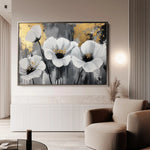Floral Canvas Wall Art WAD993-F 90 x 60 cm / Stretched on hidden frame