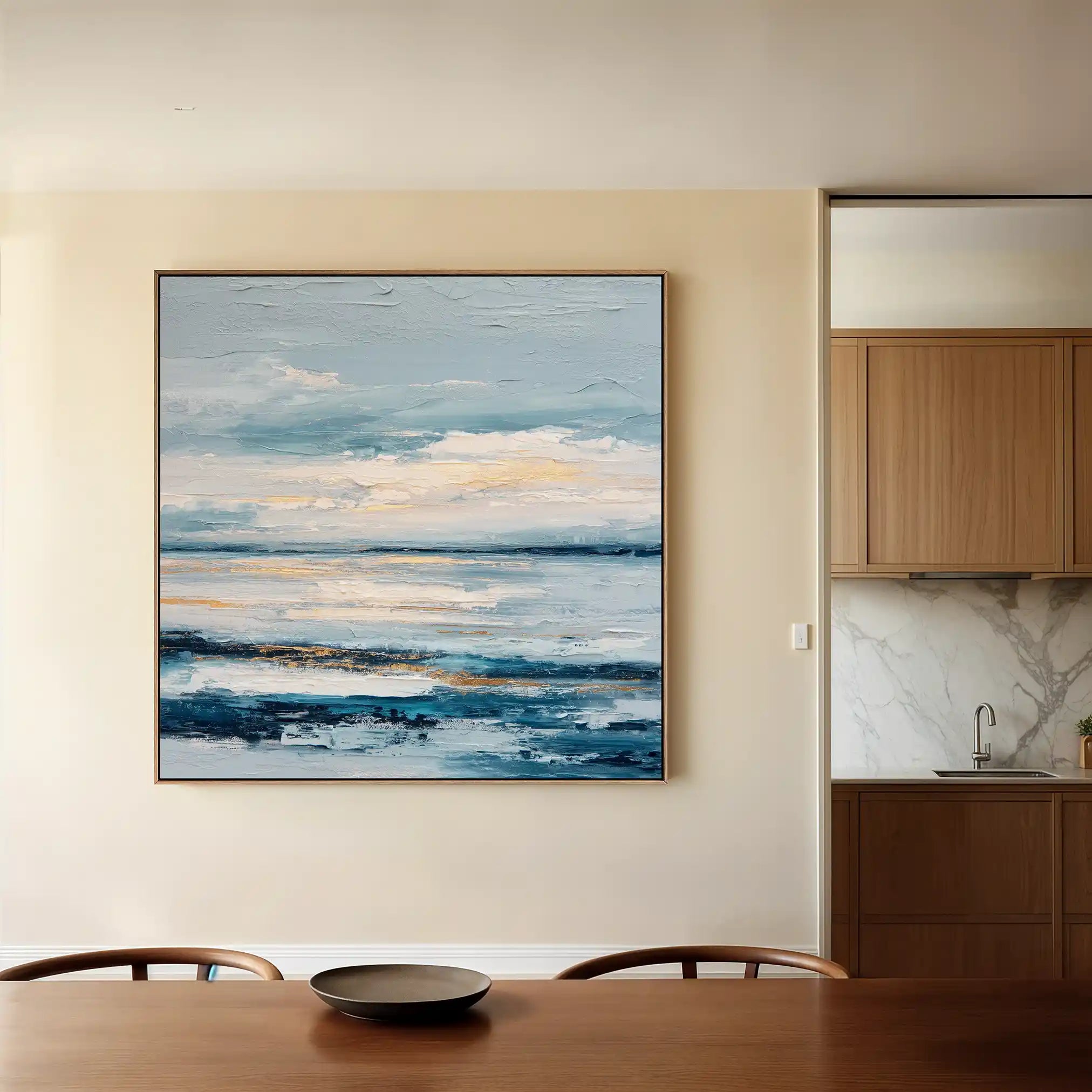 Abstract 995 Canvas Art 60 x 60 cm / Stretched on hidden frame