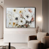 Floral Canvas Wall Art WAD997-F 90 x 60 cm / Stretched on hidden frame