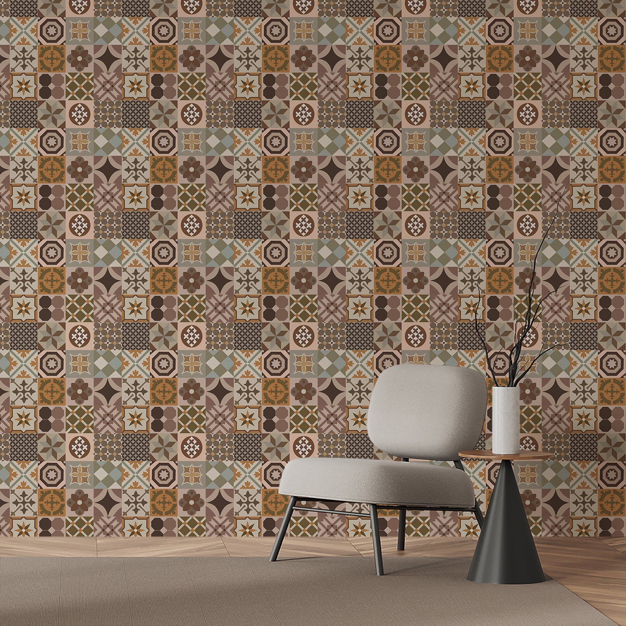 Mosaic & Tiles Wallpaper WAL001-MT