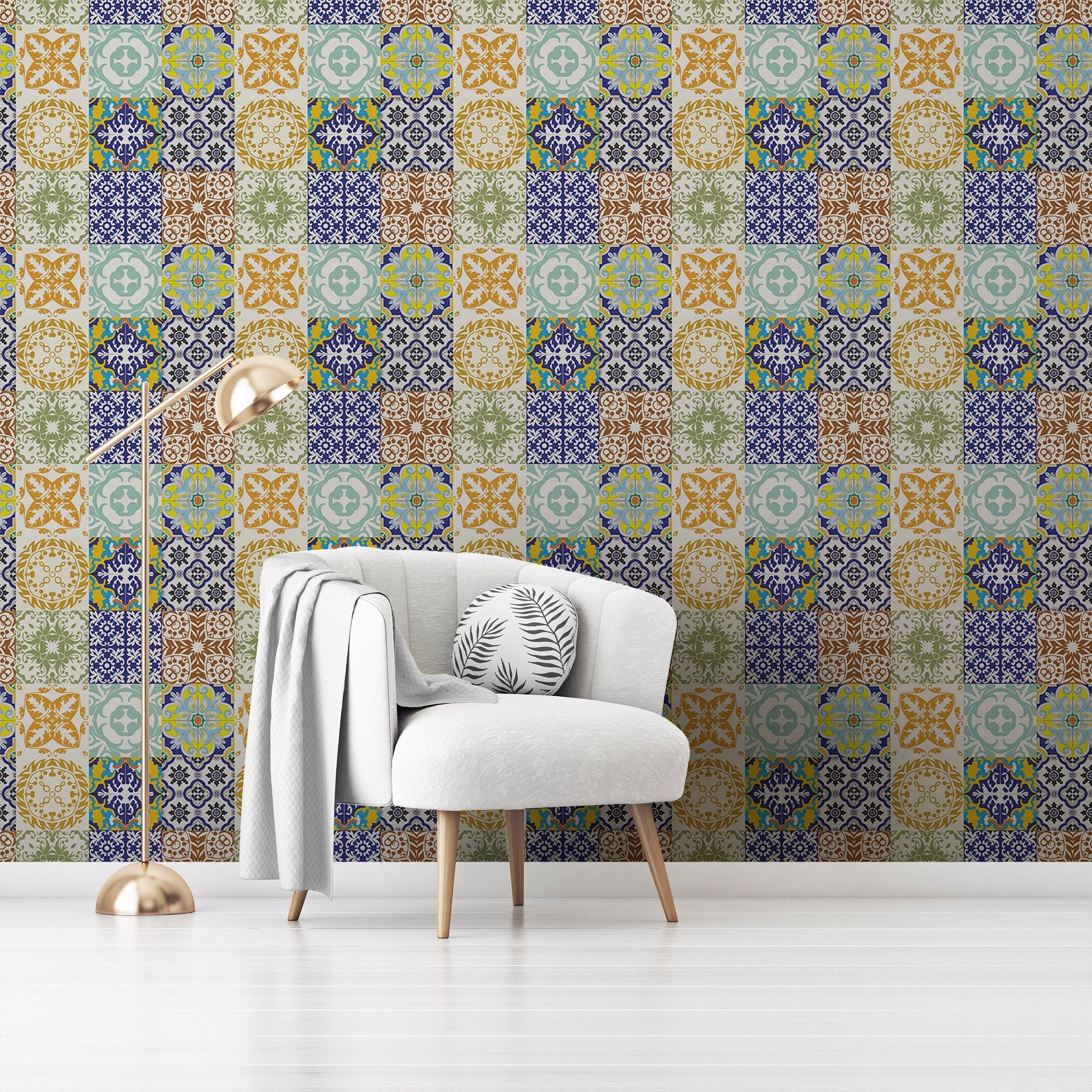 Mosaic & Tiles Wallpaper WAL002-MT