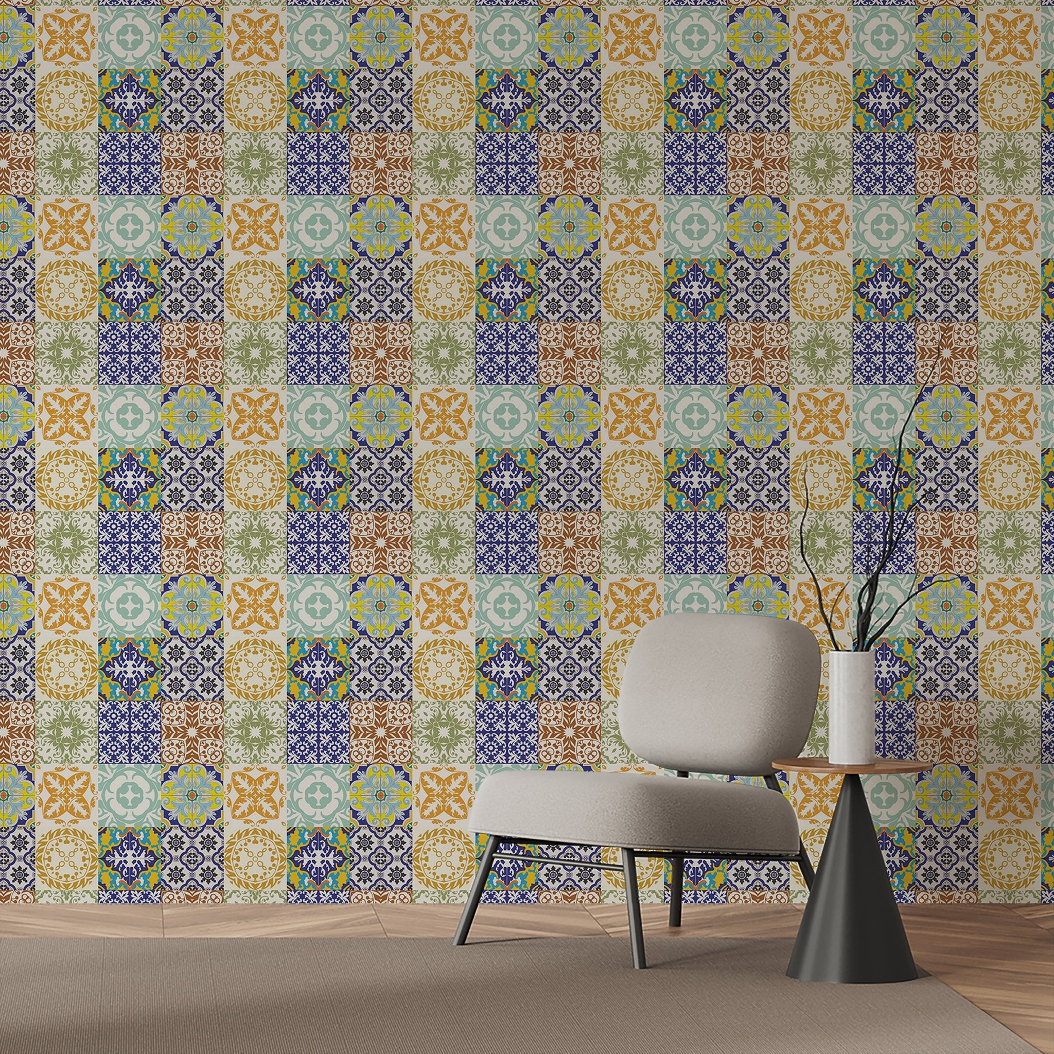 Mosaic & Tiles Wallpaper WAL002-MT