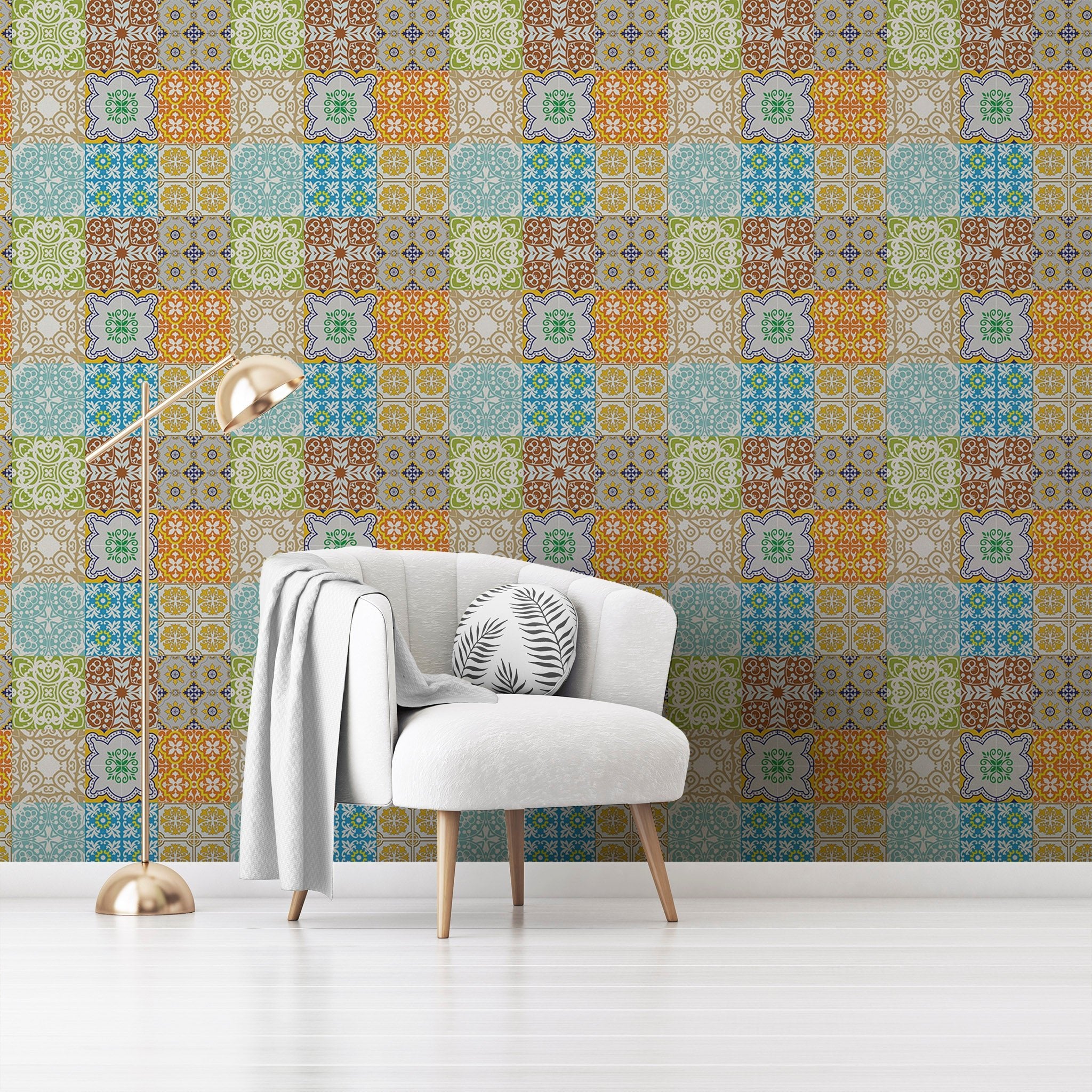 Mosaic & Tiles Wallpaper WAL003-MT