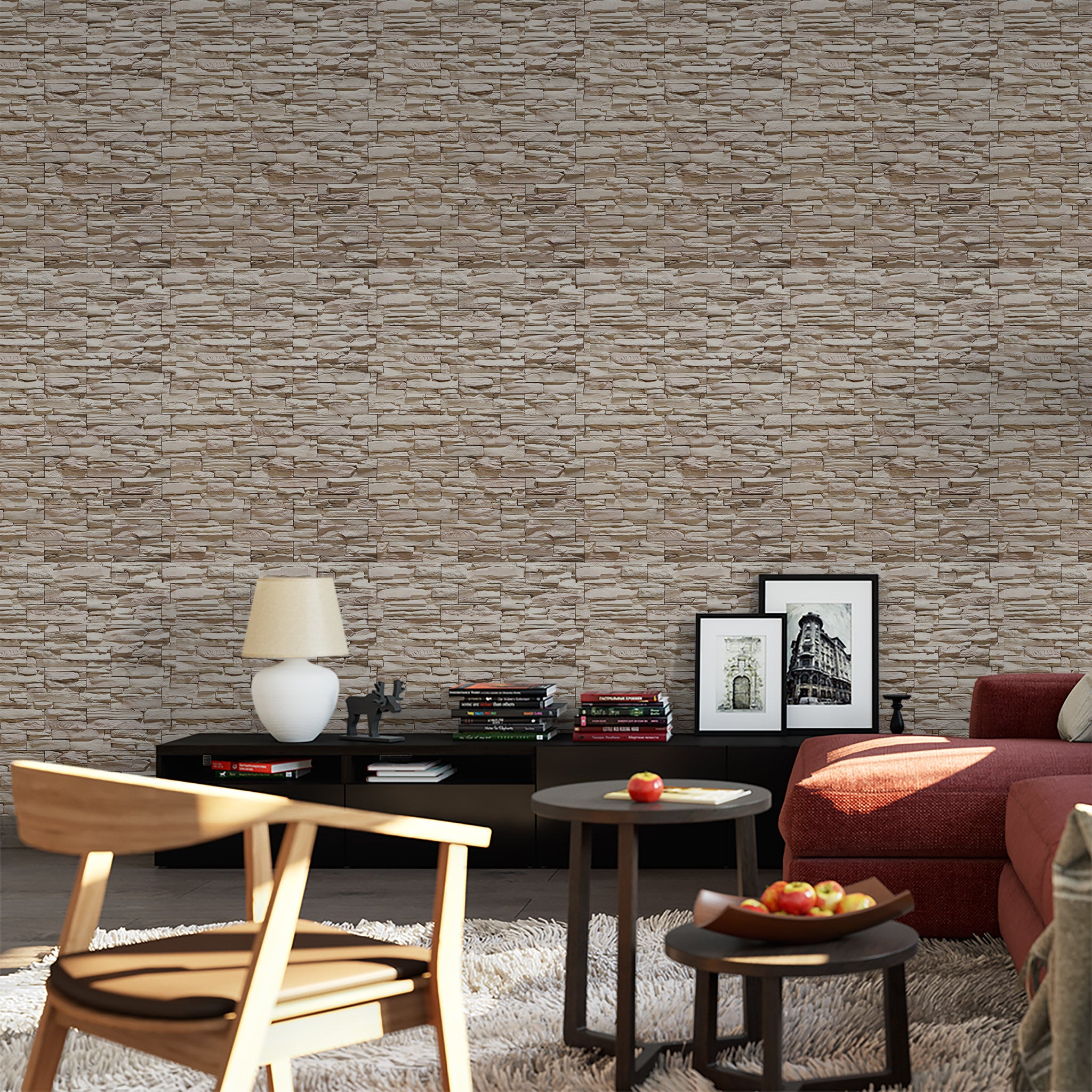 Brick & Stone Wallpaper WAL004-BS