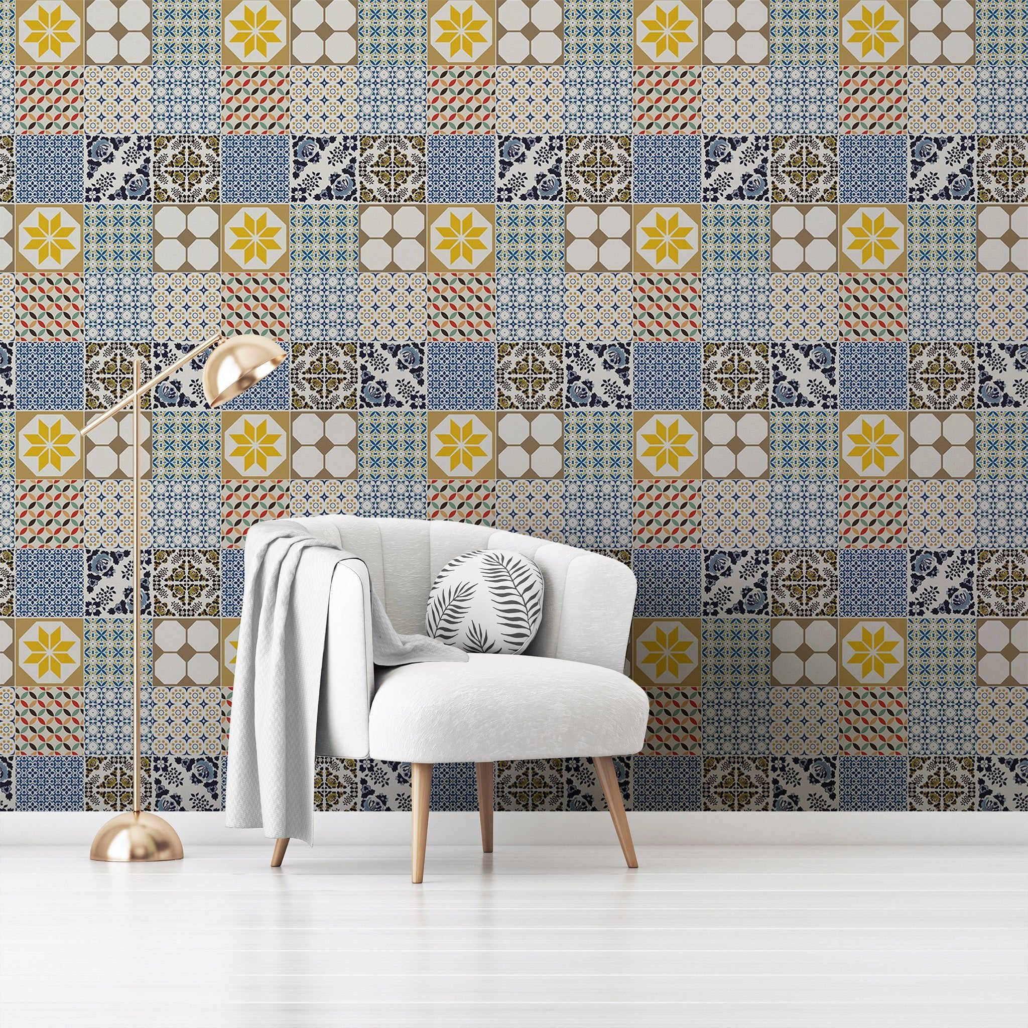 Mosaic & Tiles Wallpaper WAL004-MT