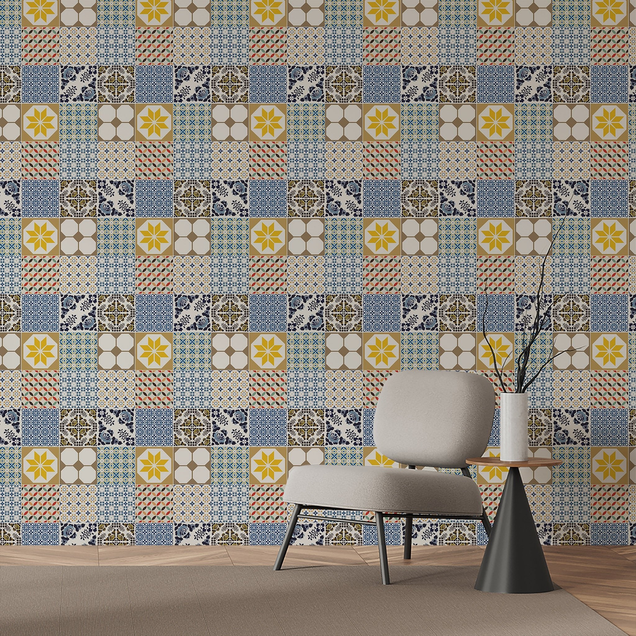 Mosaic & Tiles Wallpaper WAL004-MT