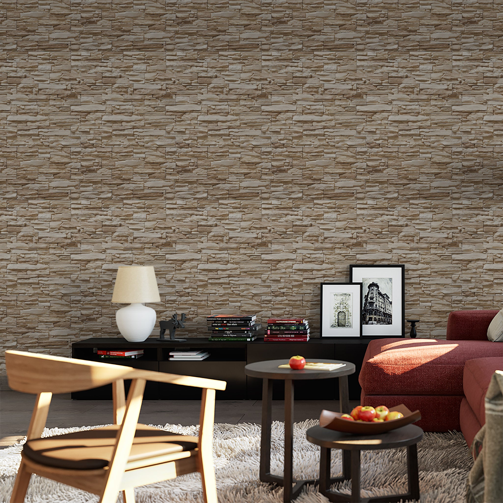 Brick & Stone Wallpaper WAL006-BS