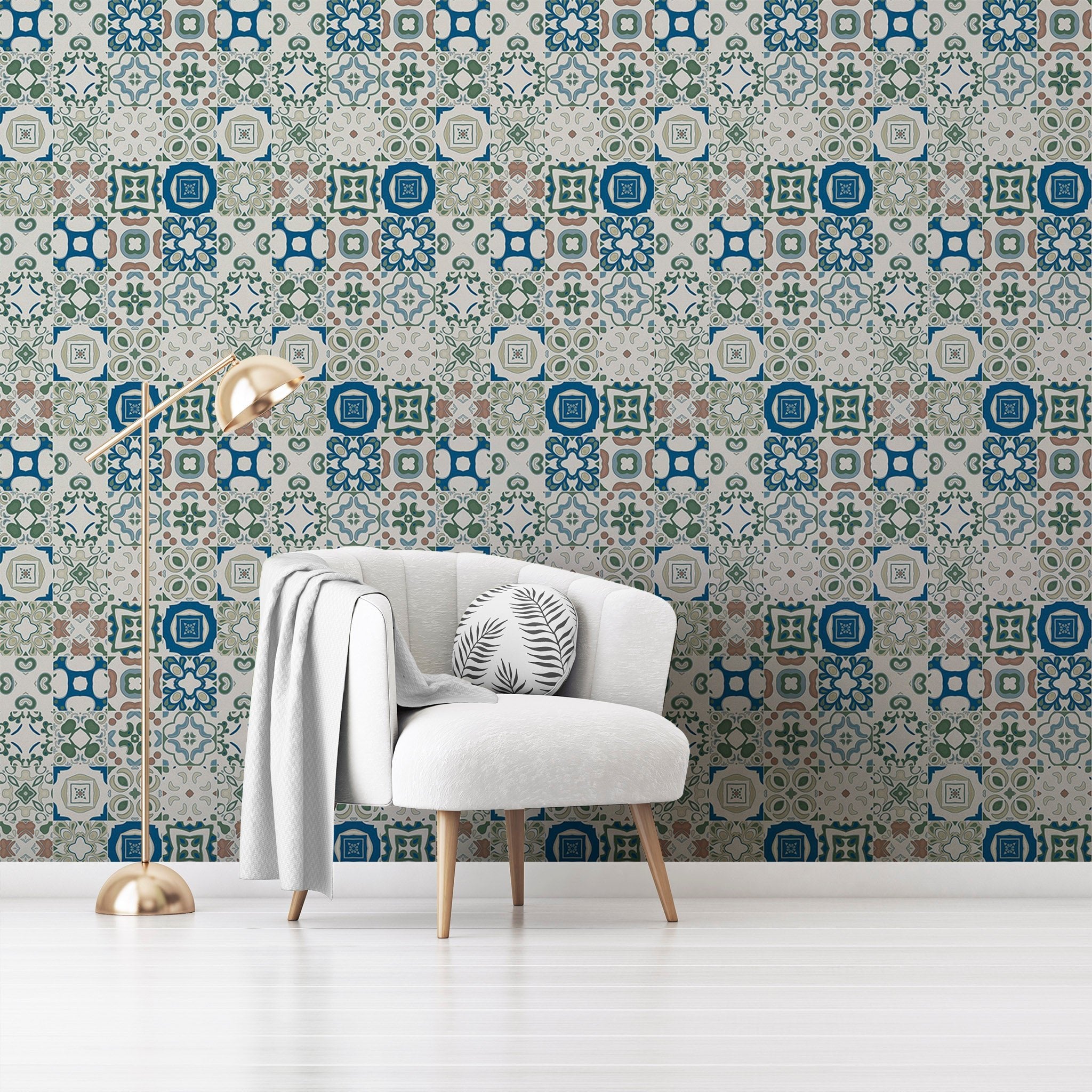 Mosaic & Tiles Wallpaper WAL006-MT