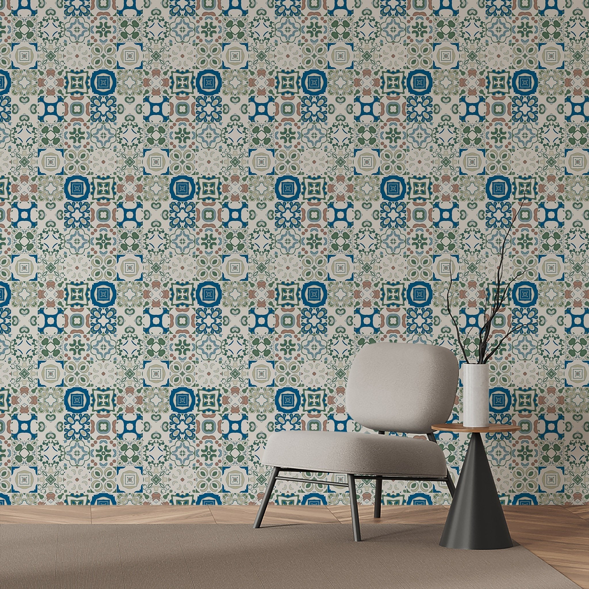 Mosaic & Tiles Wallpaper WAL006-MT