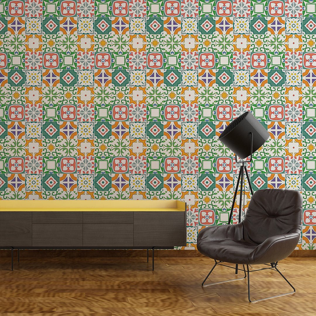 Mosaic & Tiles Wallpaper WAL007-MT