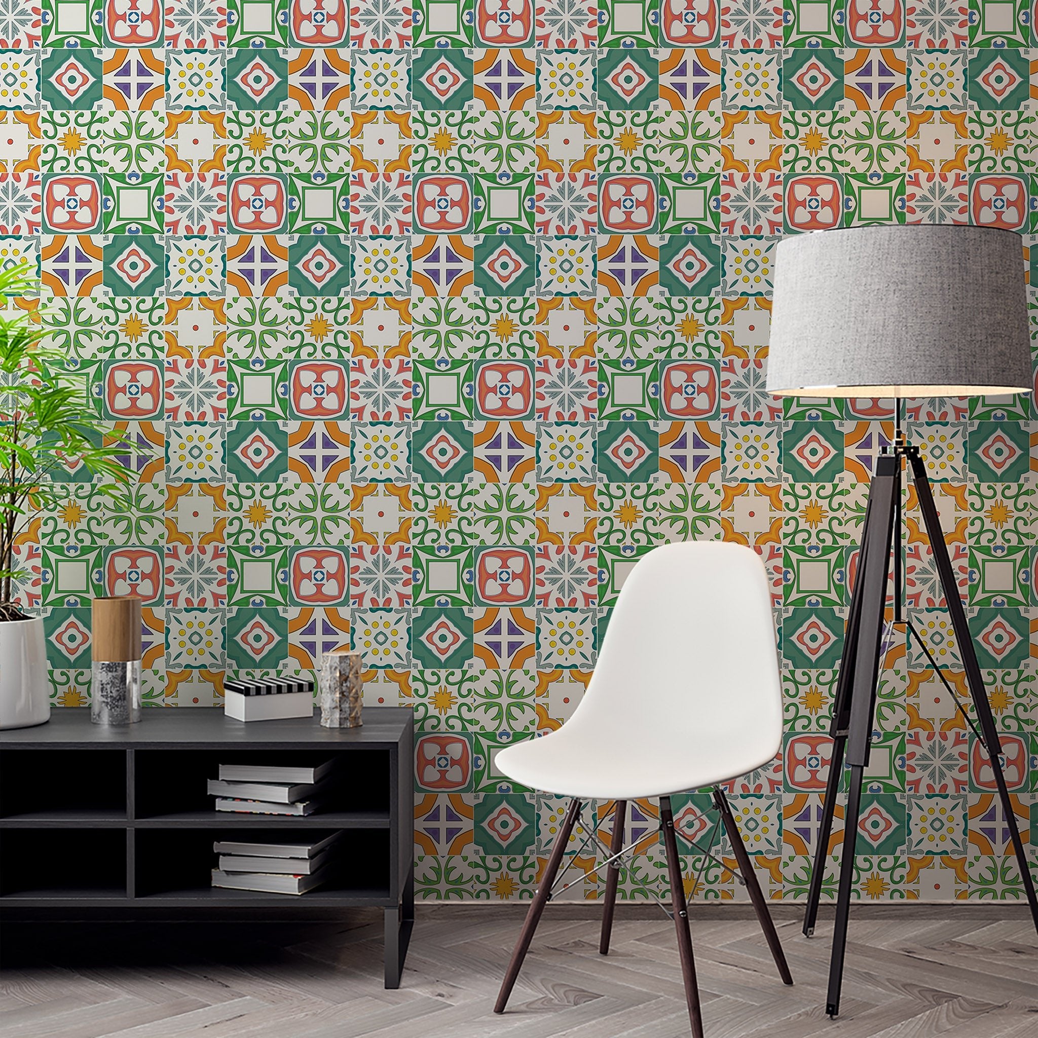 Mosaic & Tiles Wallpaper WAL007-MT