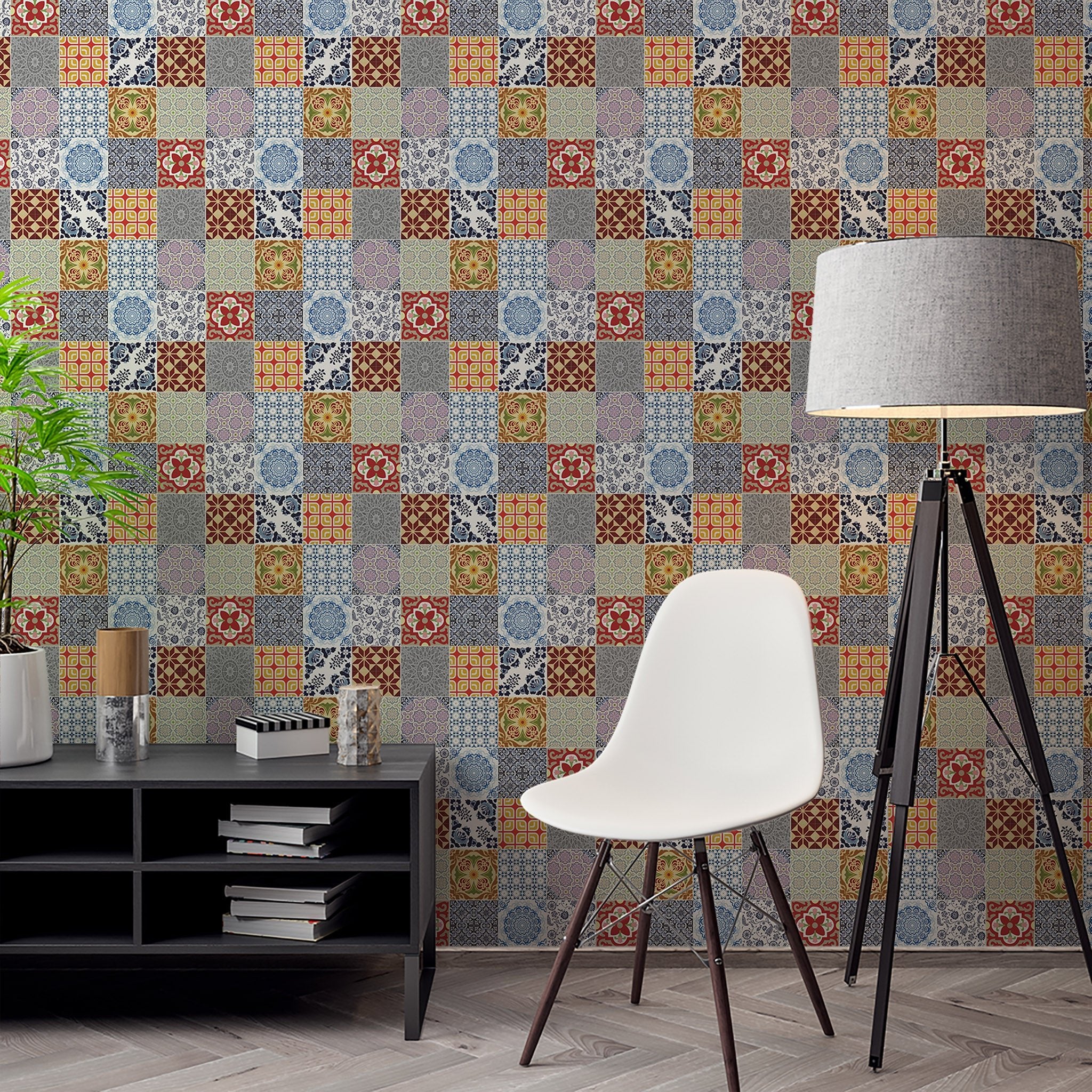 Mosaic & Tiles Wallpaper WAL008-MT