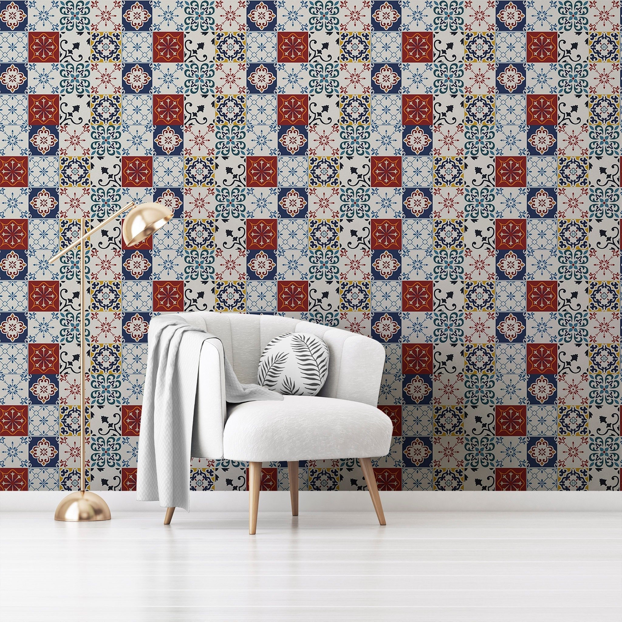 Mosaic & Tiles Wallpaper WAL009-MT