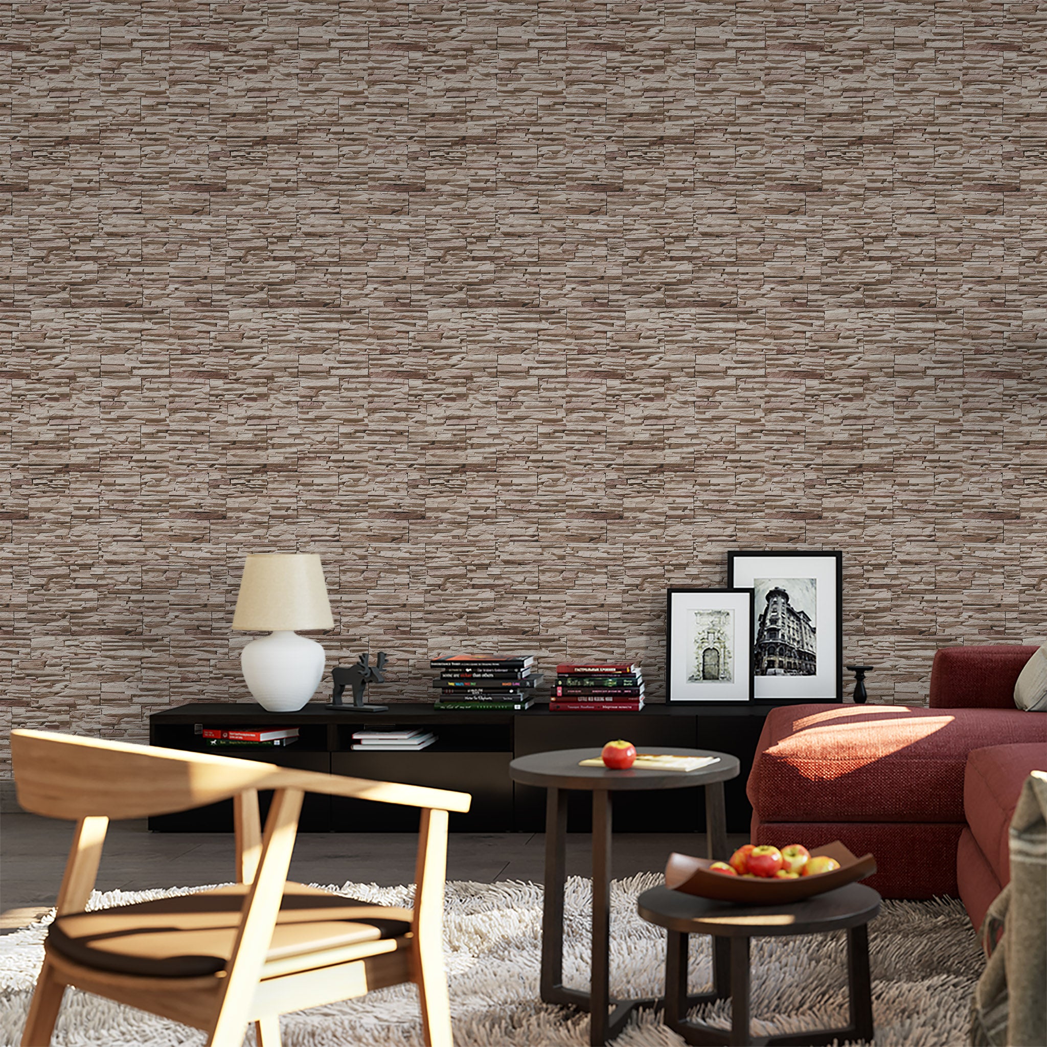 Brick & Stone Wallpaper WAL010-BS