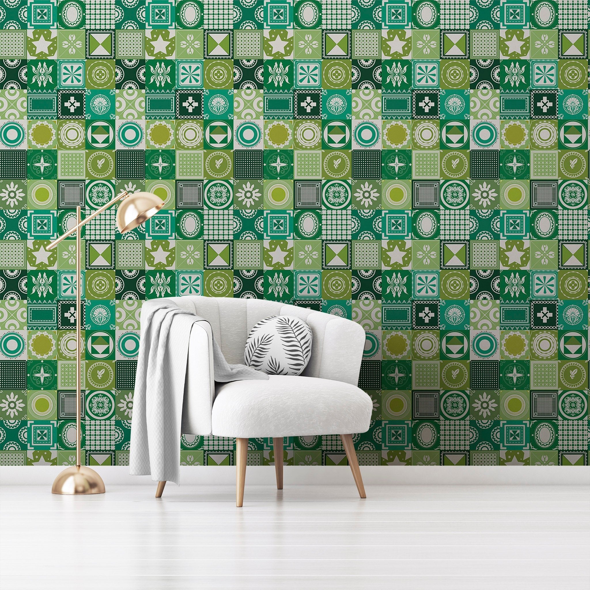 Mosaic & Tiles Wallpaper WAL011-MT