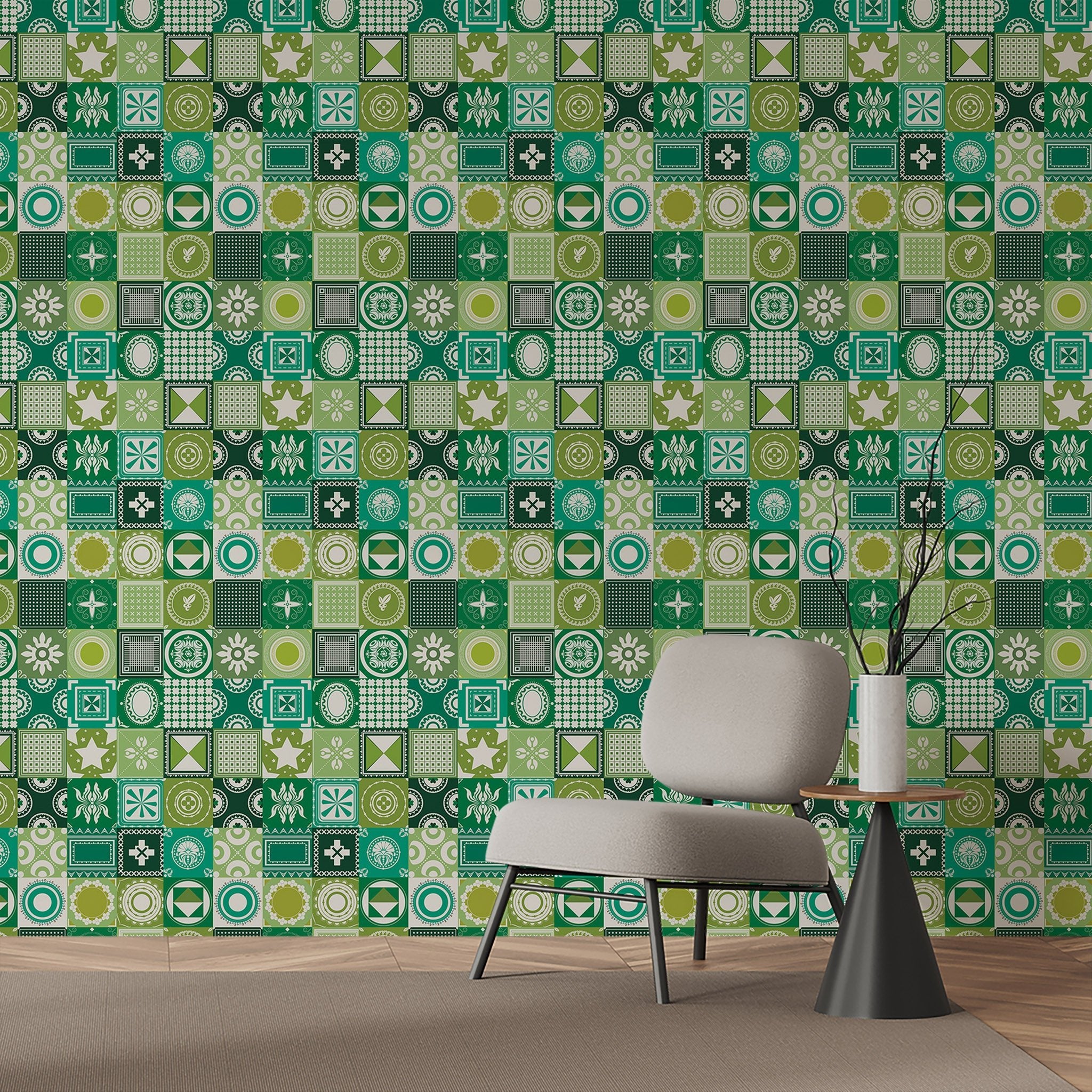 Mosaic & Tiles Wallpaper WAL011-MT