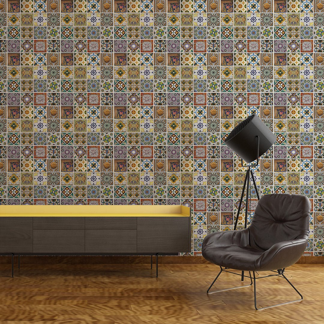 Mosaic & Tiles Wallpaper WAL012-MT