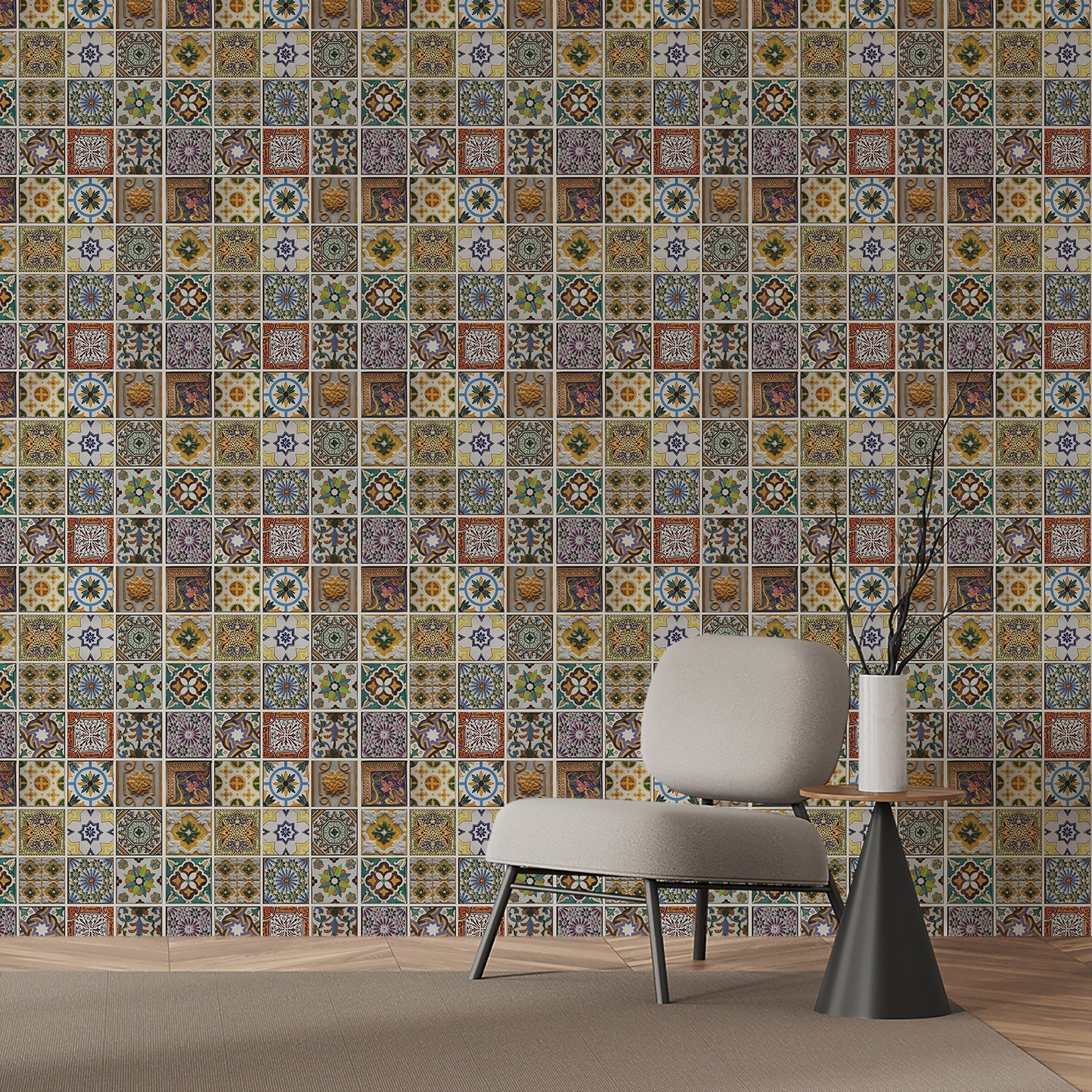 Mosaic & Tiles Wallpaper WAL012-MT