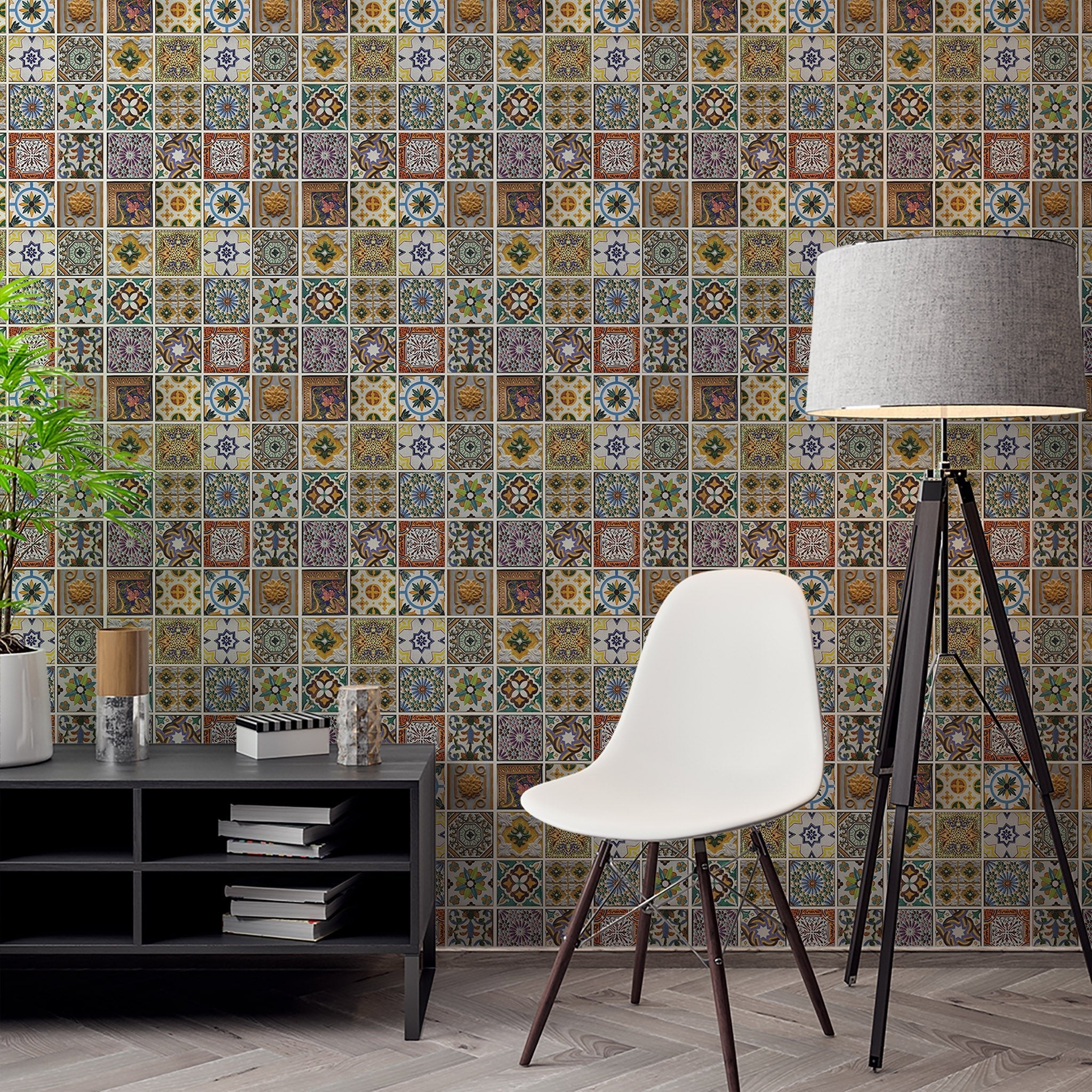 Mosaic & Tiles Wallpaper WAL012-MT